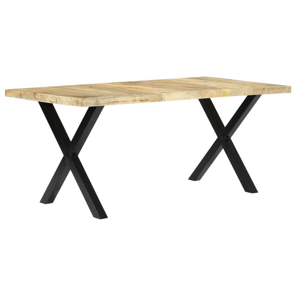 Table À Manger 180X90X76 Cm Bois De Manguier Massif-La-Fabrique-Industrielle