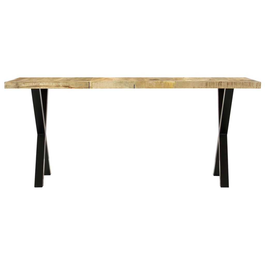 Table À Manger 180X90X76 Cm Bois De Manguier Massif-La-Fabrique-Industrielle