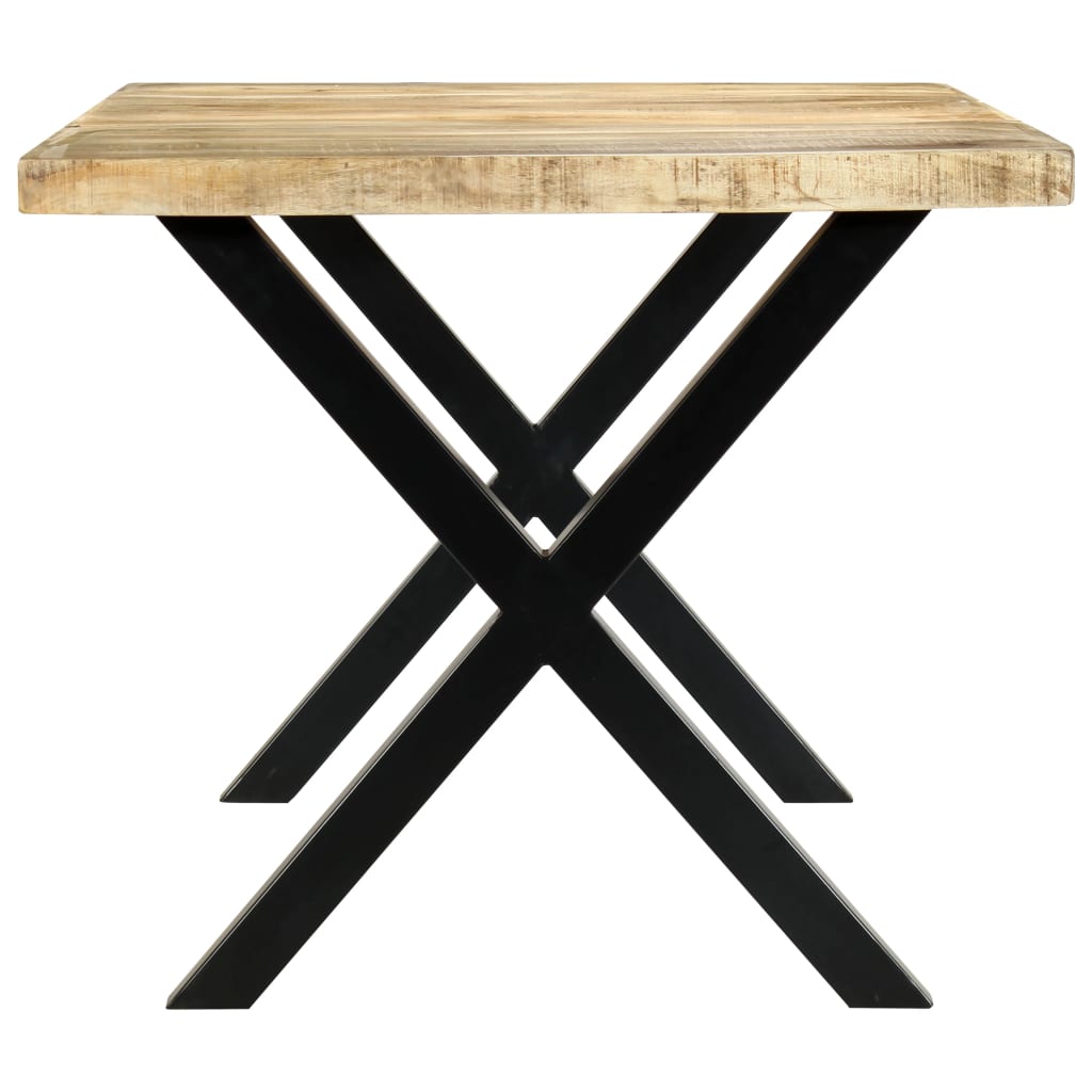 Table À Manger 180X90X76 Cm Bois De Manguier Massif-La-Fabrique-Industrielle