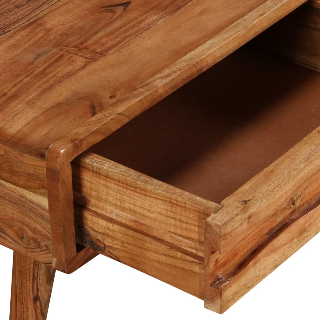 Table Basse Artisanale en Bois d'Acacia-La-Fabrique-Industrielle