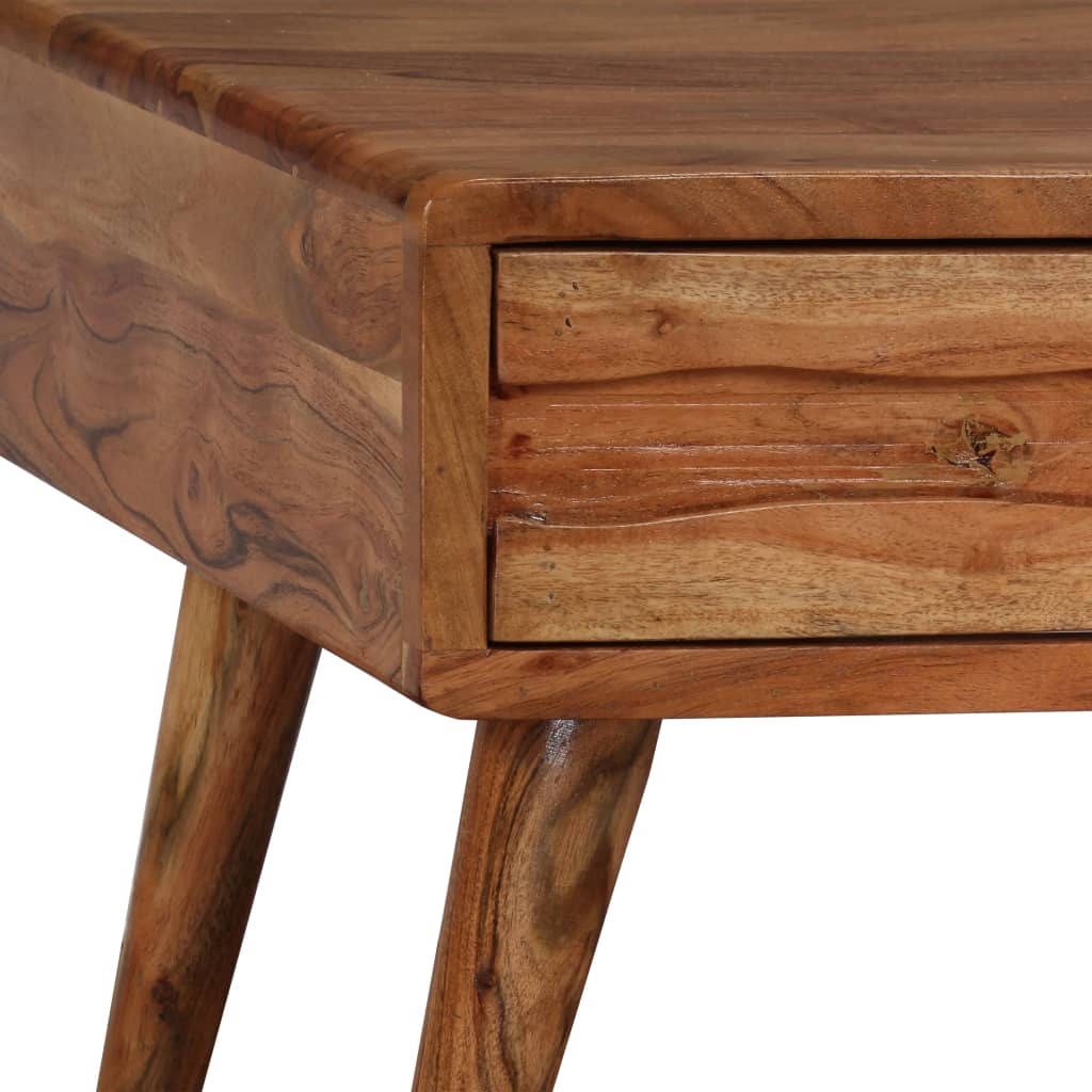 Table Basse Artisanale en Bois d'Acacia-La-Fabrique-Industrielle