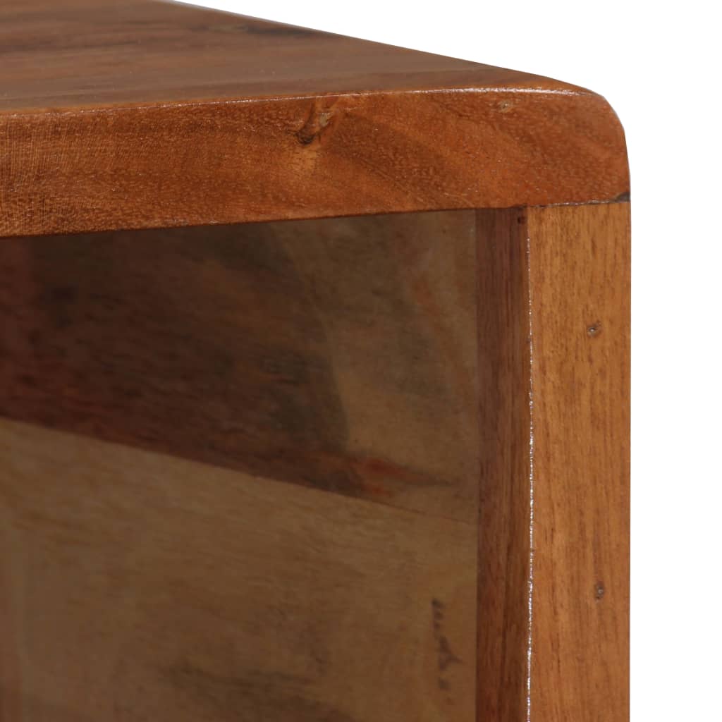 Table Basse Artisanale en Bois d'Acacia-La-Fabrique-Industrielle
