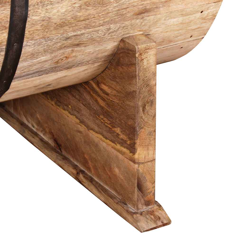Table Basse Authentique en Bois de Manguier Massif-La-Fabrique-Industrielle