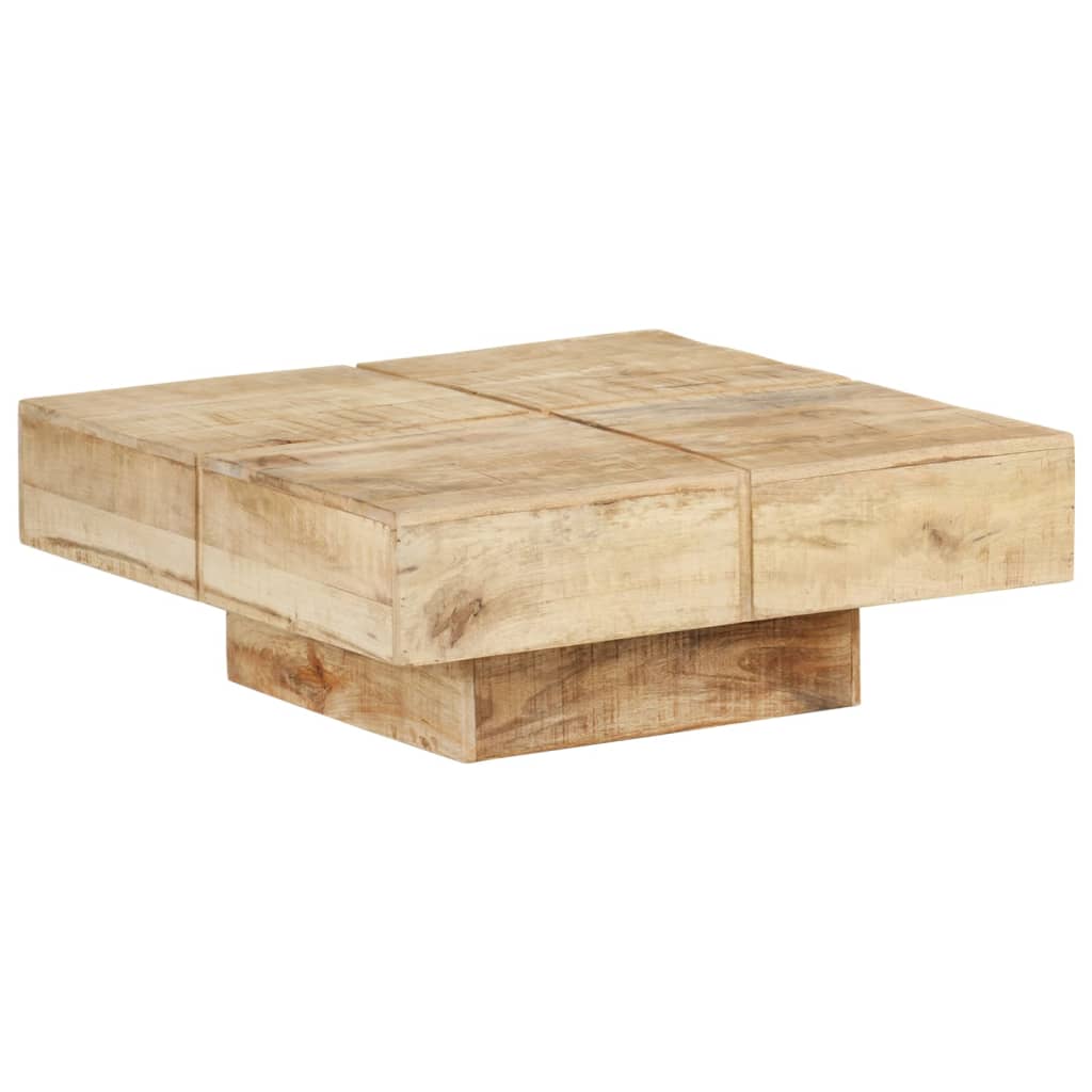 Table Basse Carrée en Bois Massif de Manguier-bois de manguier massif-1-80 x 80 x 28 cm-La-Fabrique-Industrielle