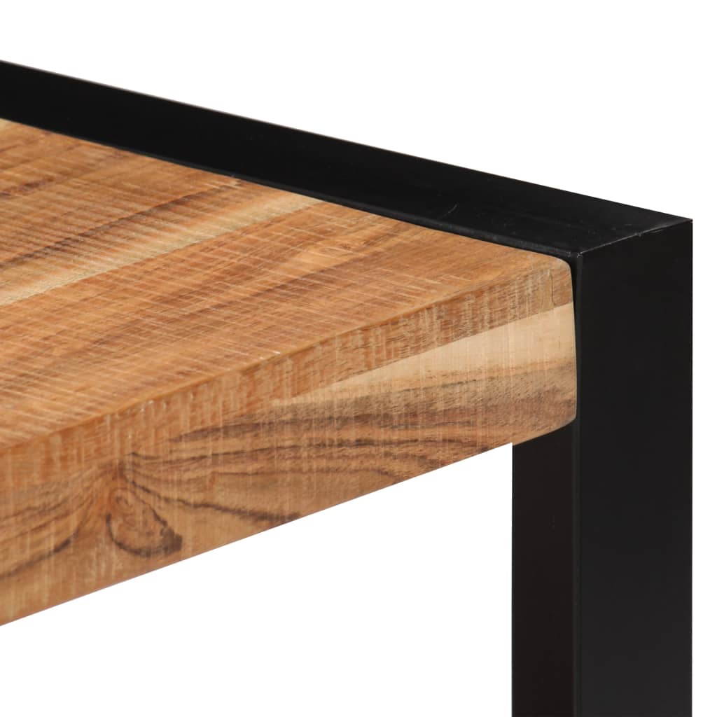 Table Basse Carrée en Bois d'Acacia Massif-La-Fabrique-Industrielle