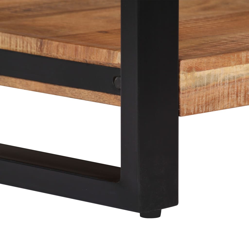 Table Basse Carrée en Bois d'Acacia Massif-La-Fabrique-Industrielle