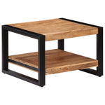 Table Basse Carrée en Bois d'Acacia Massif-La-Fabrique-Industrielle