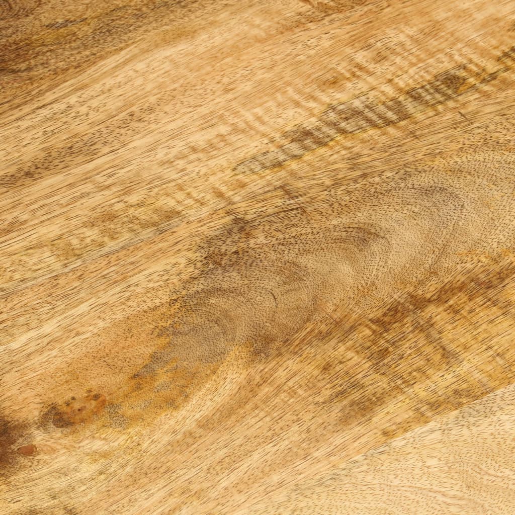 Table Basse Double Niveaux en Bois et Acier-La-Fabrique-Industrielle