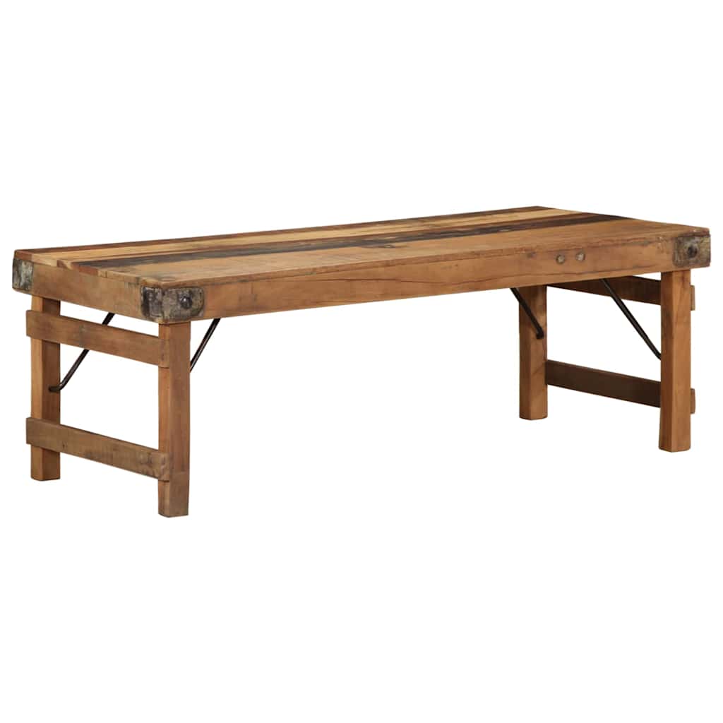 Table Basse Élégante en Acacia Massif-110 x 55 x 40 cm-La-Fabrique-Industrielle