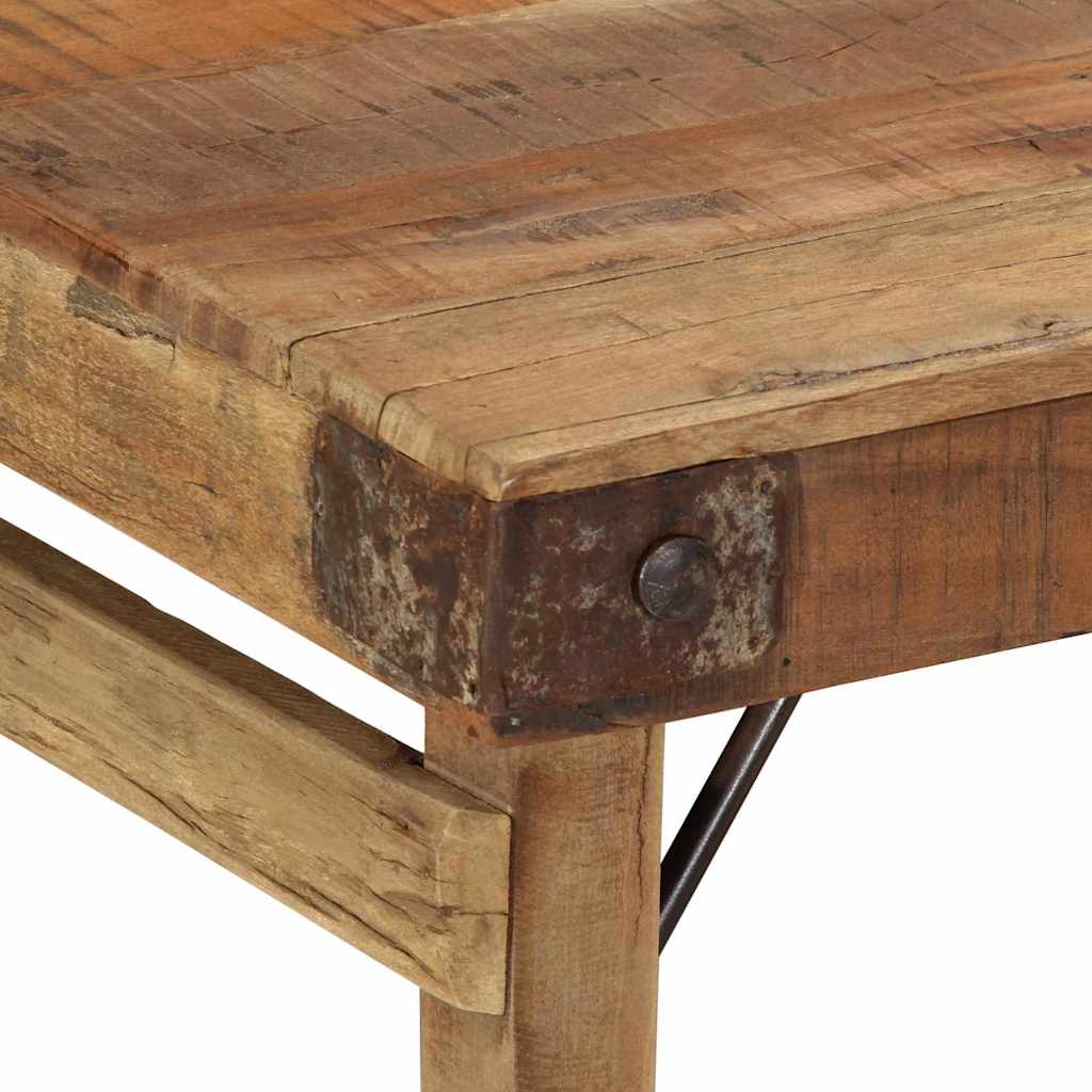 Table Basse Élégante en Acacia Massif-La-Fabrique-Industrielle