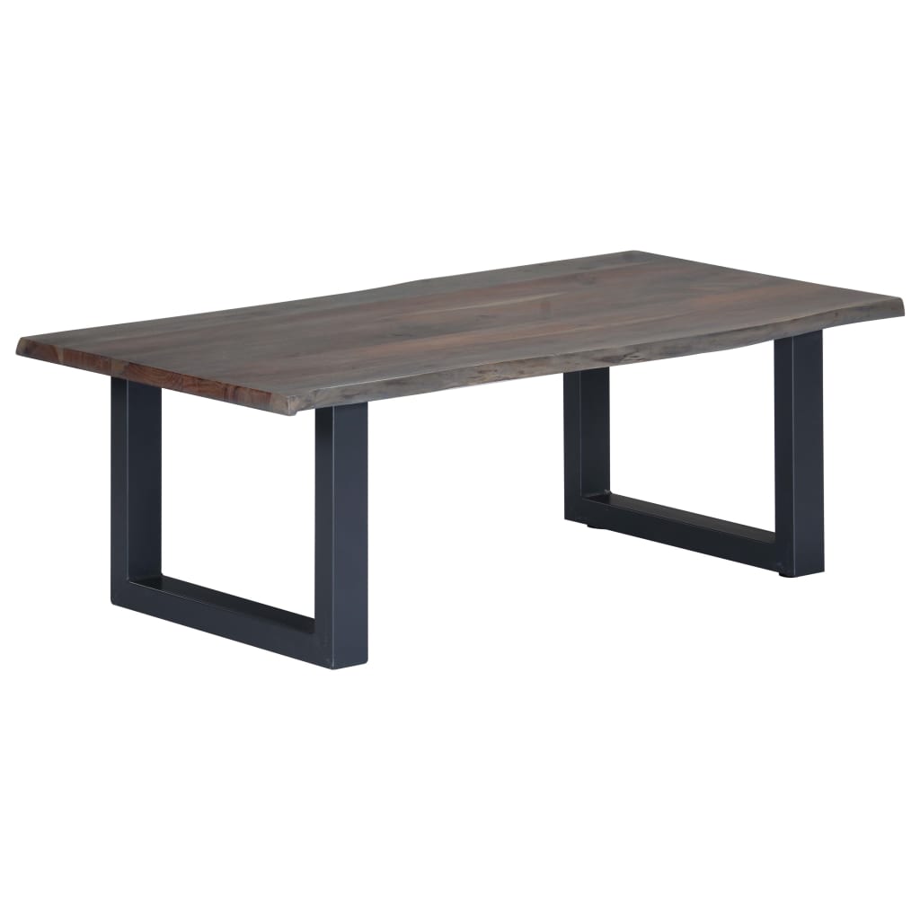 Table Basse Élégante en Bois et Gris Anthracite-Gris-115 cm-1-La-Fabrique-Industrielle