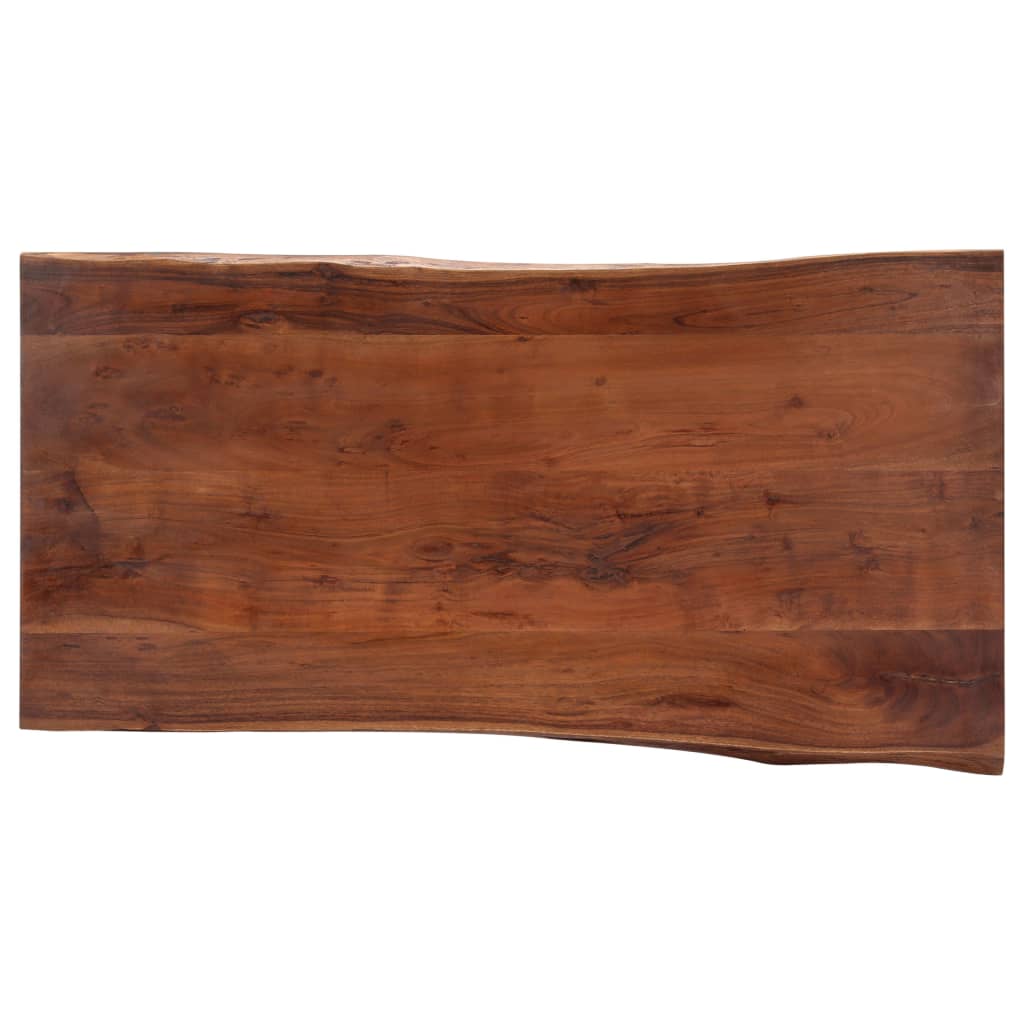 Table Basse Élégante en Bois et Gris Anthracite-La-Fabrique-Industrielle