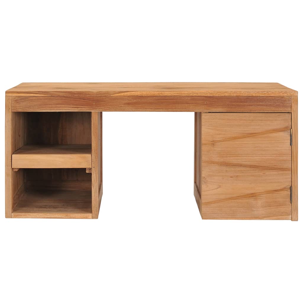 Table Basse Élégante en Teck Massif-La-Fabrique-Industrielle
