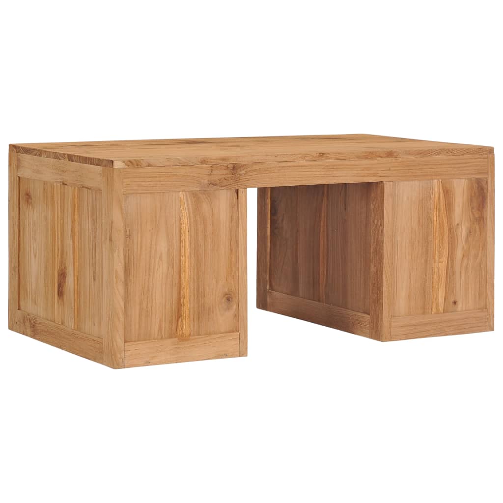 Table Basse Élégante en Teck Massif-La-Fabrique-Industrielle