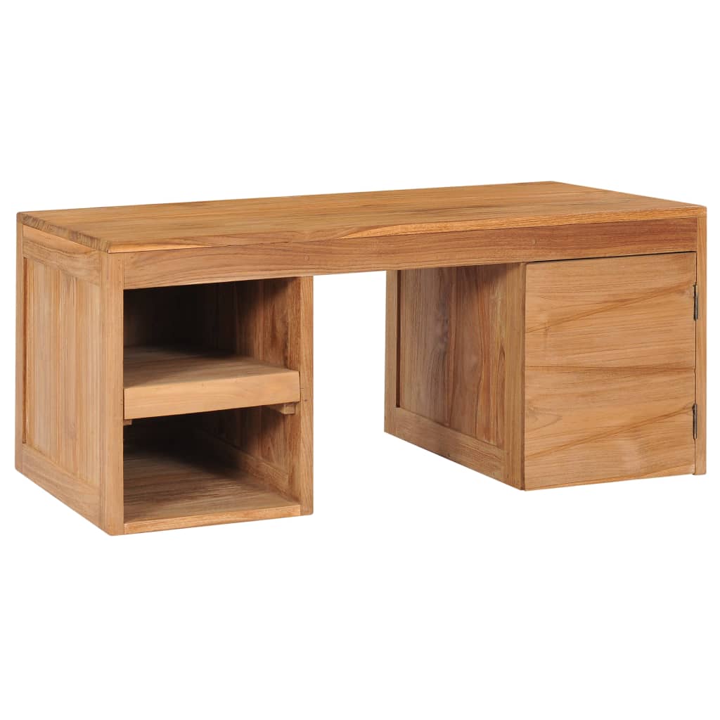 Table Basse Élégante en Teck Massif-La-Fabrique-Industrielle