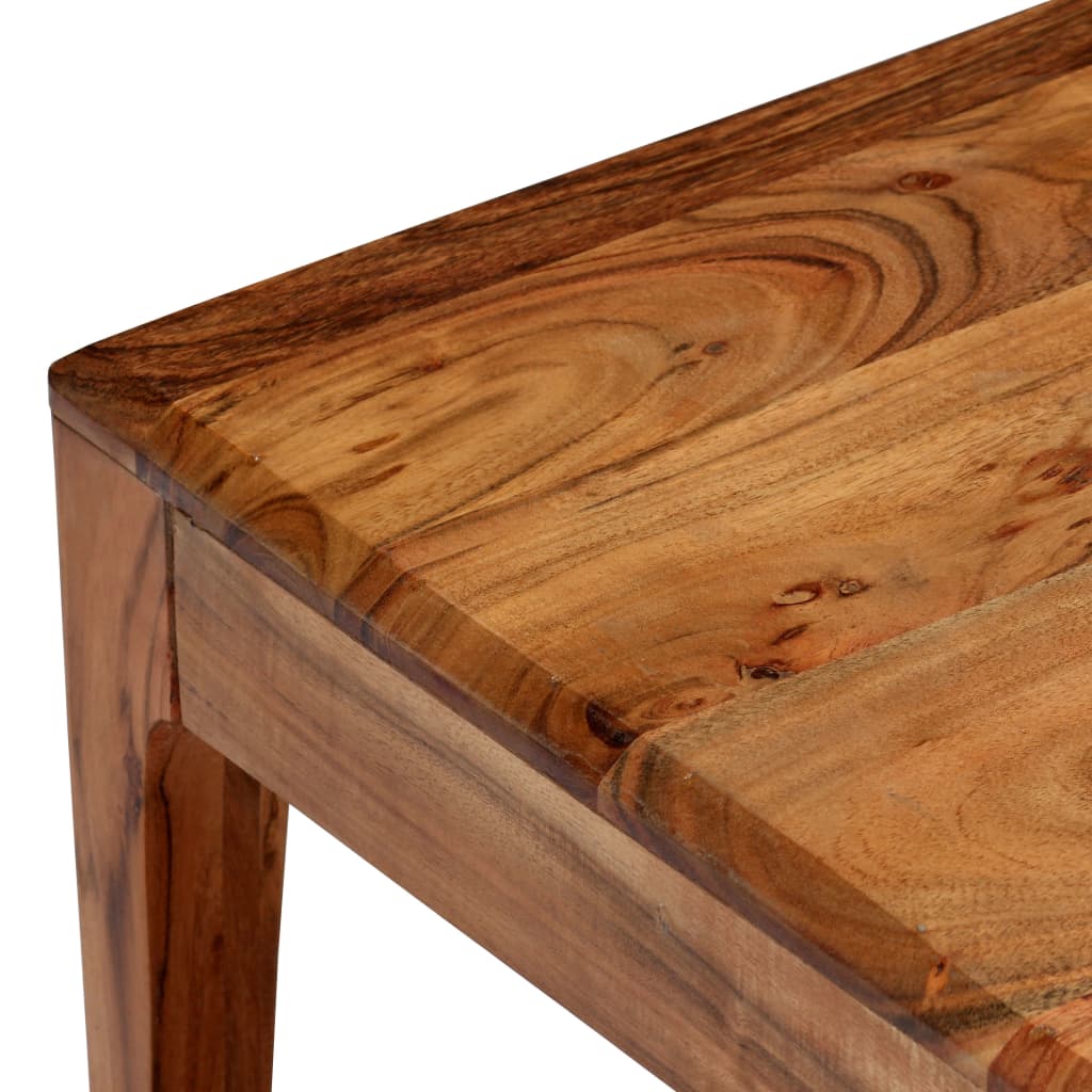 Table Basse Élégante et Unique en Bois d'Acacia Massif-La-Fabrique-Industrielle