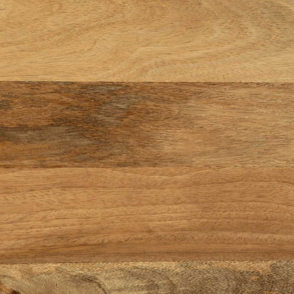 Table Basse Industrielle en Bois Massif avec Rangement-La-Fabrique-Industrielle
