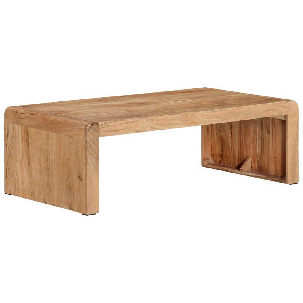 Table Basse Industrielle en Bois d'Acacia-La-Fabrique-Industrielle