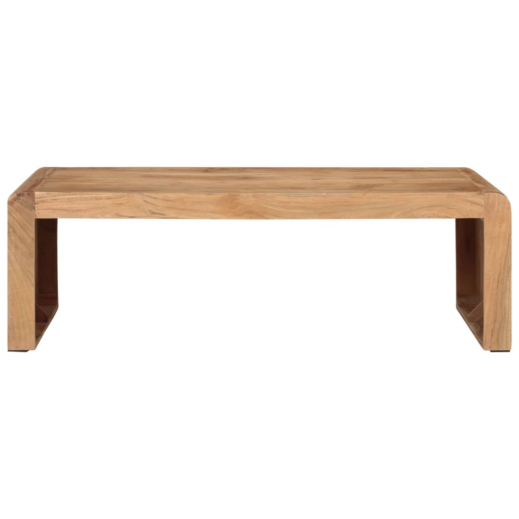 Table Basse Industrielle en Bois d'Acacia-La-Fabrique-Industrielle