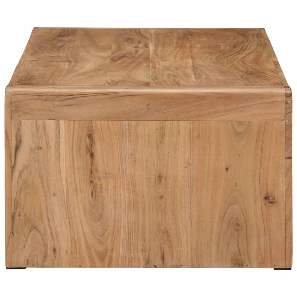 Table Basse Industrielle en Bois d'Acacia-La-Fabrique-Industrielle