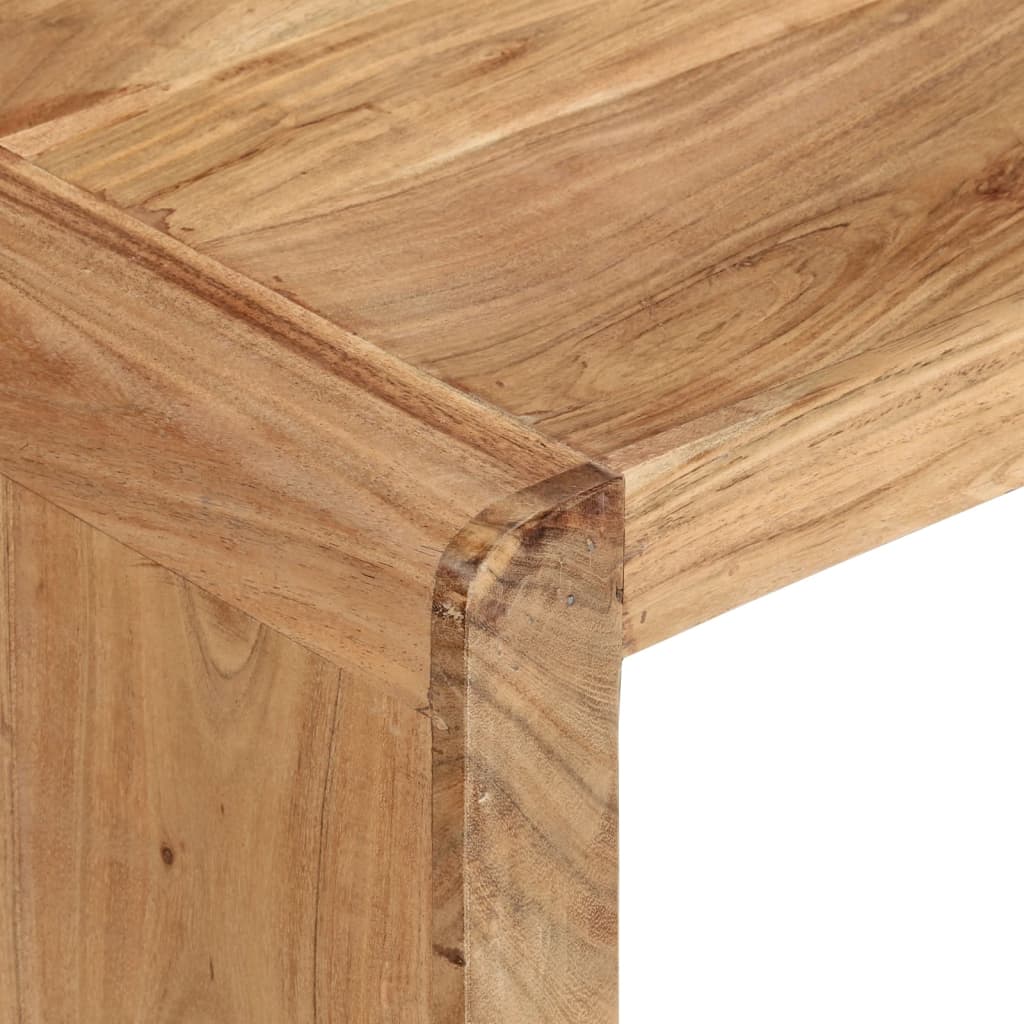 Table Basse Industrielle en Bois d'Acacia-La-Fabrique-Industrielle