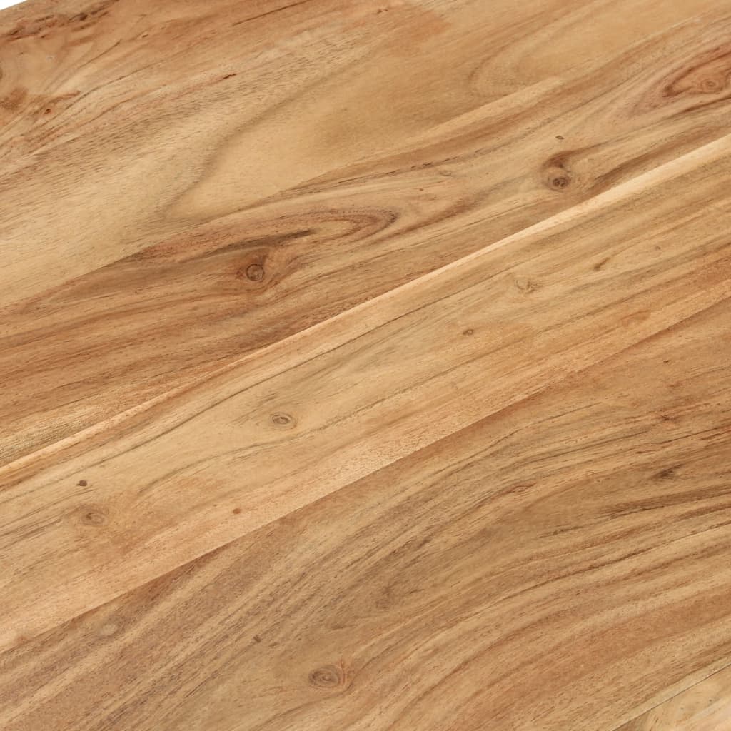 Table Basse Industrielle en Bois d'Acacia-La-Fabrique-Industrielle