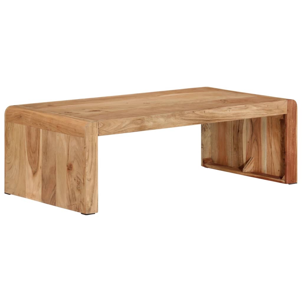 Table Basse Industrielle en Bois d'Acacia-La-Fabrique-Industrielle
