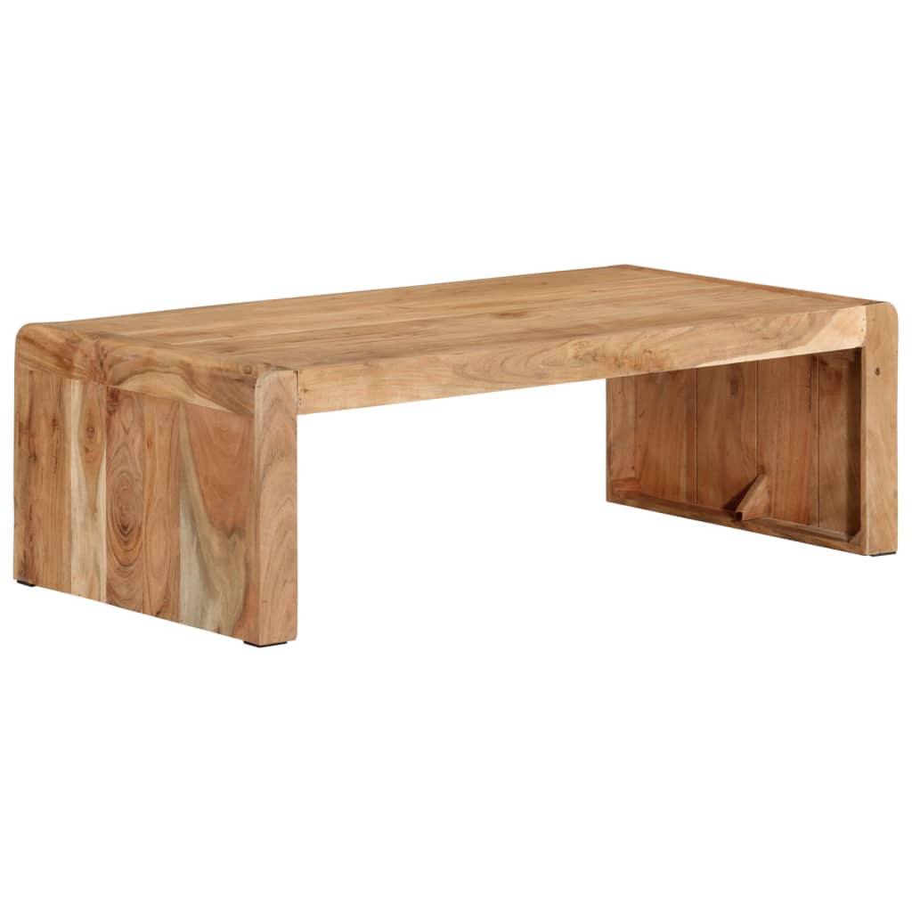 Table Basse Industrielle en Bois d'Acacia-La-Fabrique-Industrielle