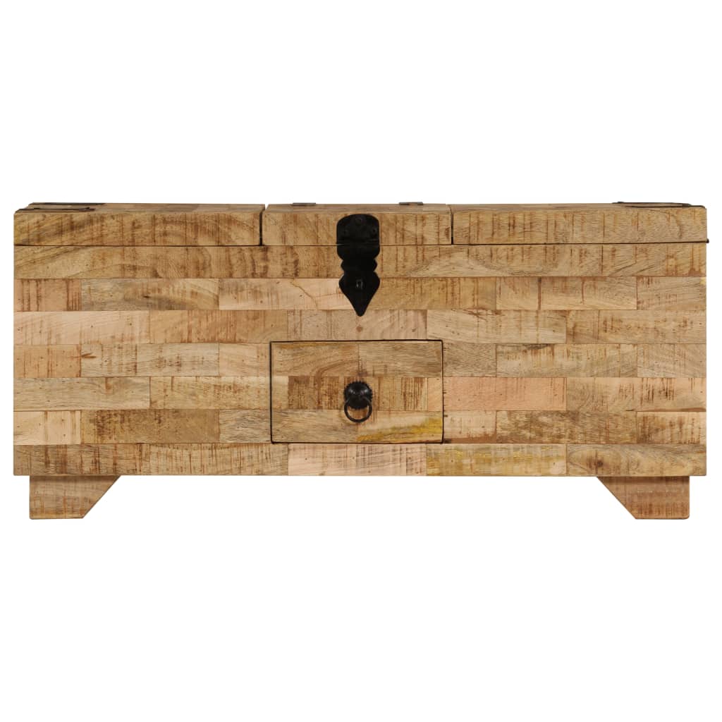 Table Basse Industrielle en Manguier-La-Fabrique-Industrielle