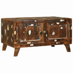 Table Basse Multicolore en Bois Massif Récupéré-bois de récupération massif-La-Fabrique-Industrielle