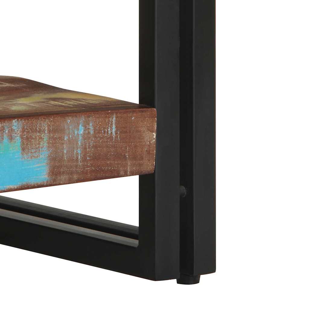 Table Basse Multicolore en Bois Recyclé-La-Fabrique-Industrielle