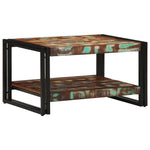 Table Basse Multicolore en Bois Recyclé-La-Fabrique-Industrielle
