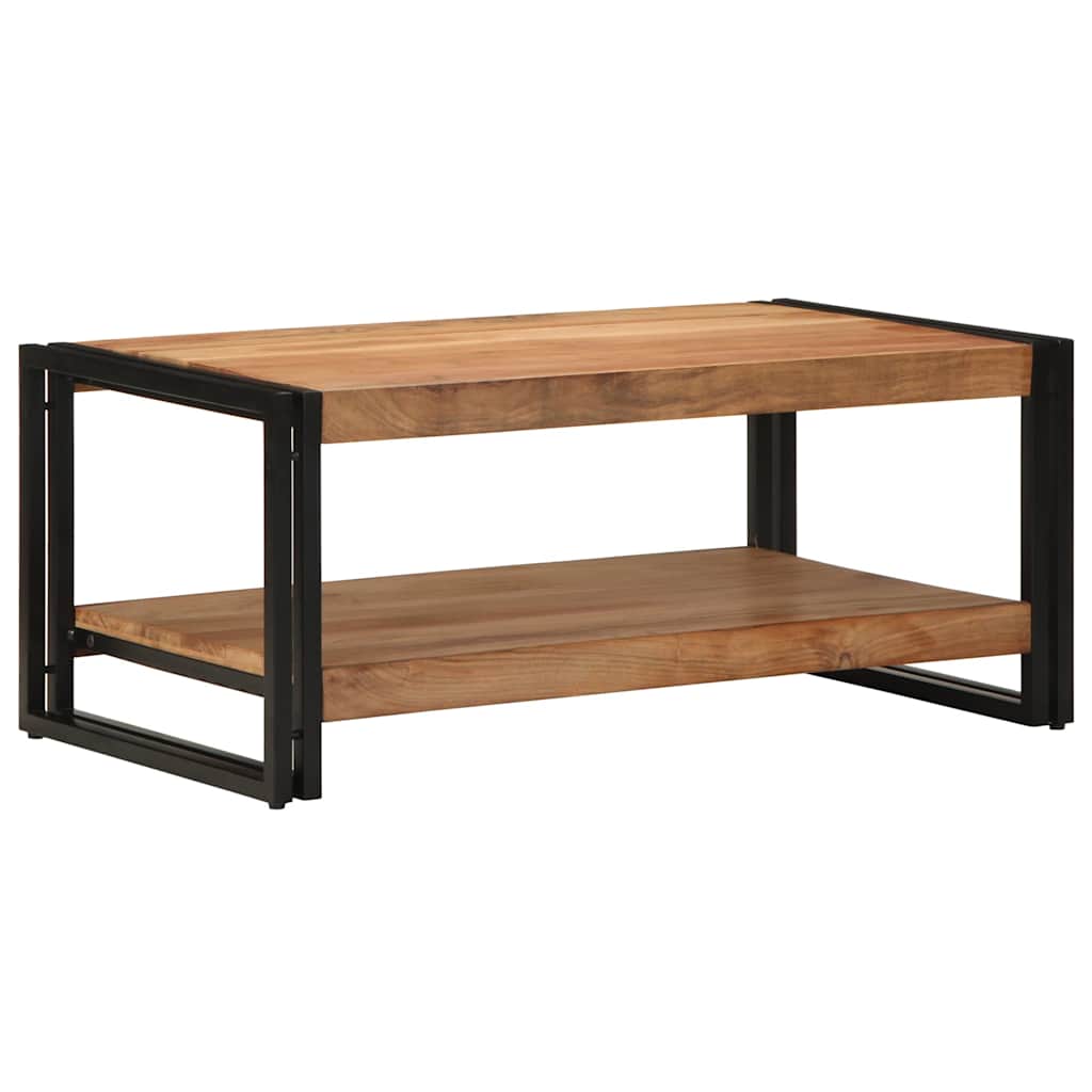 Table Basse Rectangulaire en Style Industriel-La-Fabrique-Industrielle