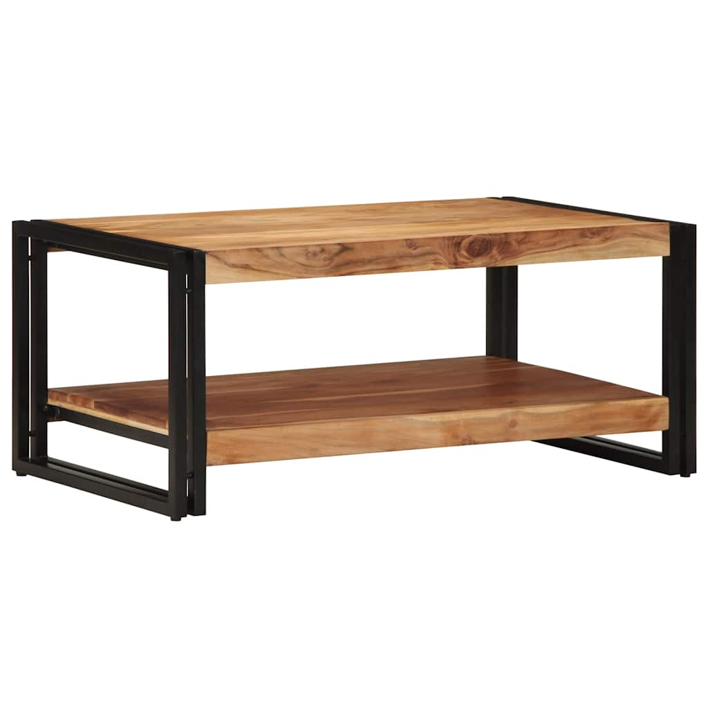 Table Basse Rectangulaire en Style Industriel-La-Fabrique-Industrielle