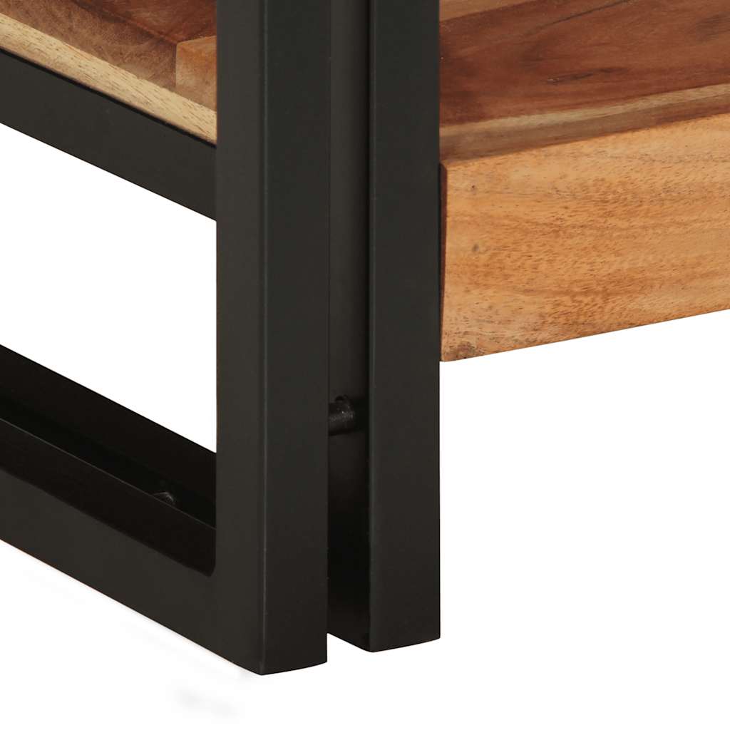 Table Basse Rectangulaire en Style Industriel-La-Fabrique-Industrielle
