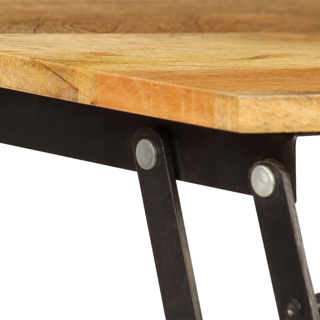 Table Basse Relevable en Bois de Manguier-La-Fabrique-Industrielle