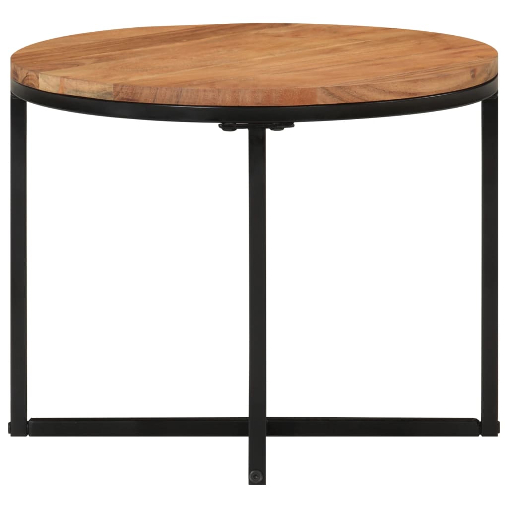 Table Basse Ronde Style Industriel-La-Fabrique-Industrielle