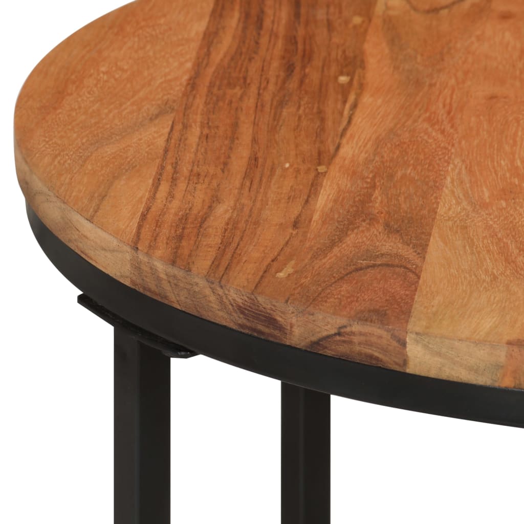 Table Basse Ronde Style Industriel-La-Fabrique-Industrielle
