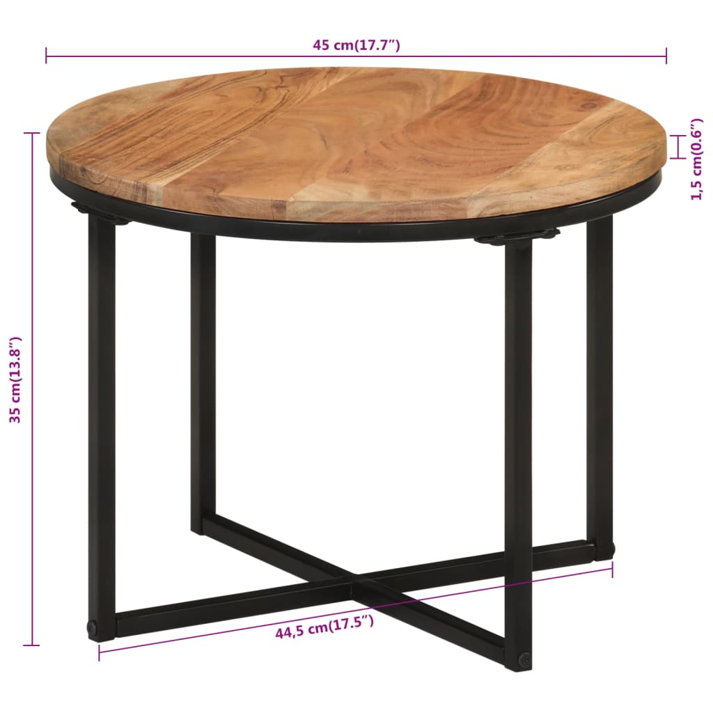 Table Basse Ronde Style Industriel-La-Fabrique-Industrielle