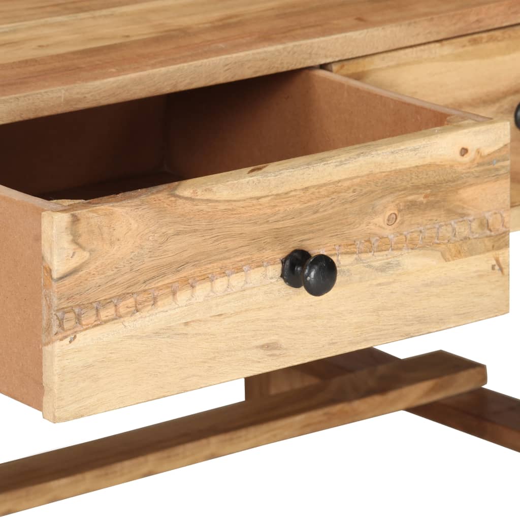 Table Basse en Acacia pour un Salon Élégant-La-Fabrique-Industrielle