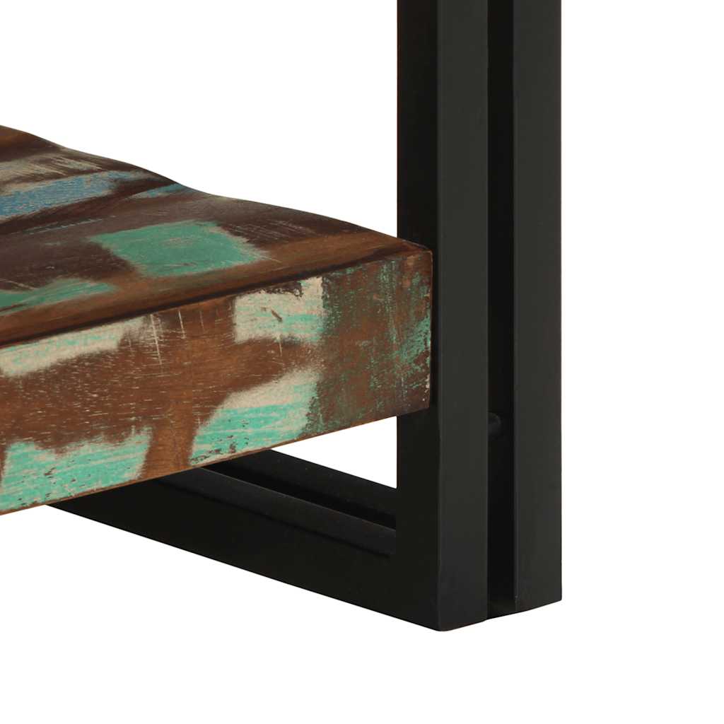 Table Basse en Bois Recyclé Multicolore-La-Fabrique-Industrielle