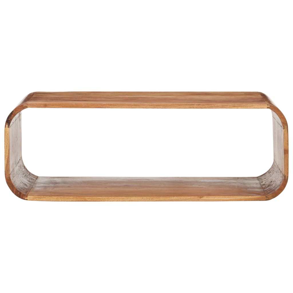 Table Basse en Bois d'Acacia au Design Industriel-La-Fabrique-Industrielle