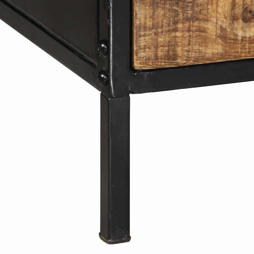 Table Basse en Bois de Manguier Originale-La-Fabrique-Industrielle