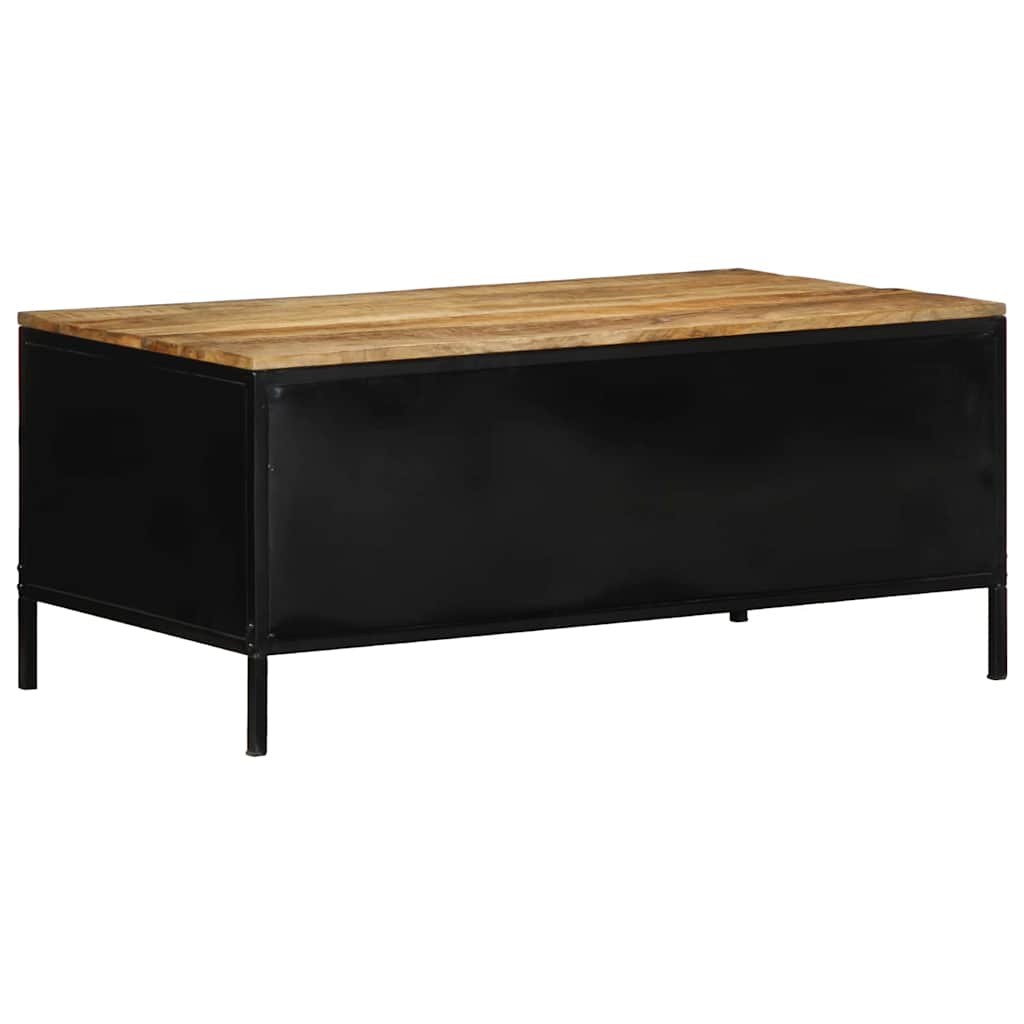 Table Basse en Bois de Manguier Originale-La-Fabrique-Industrielle