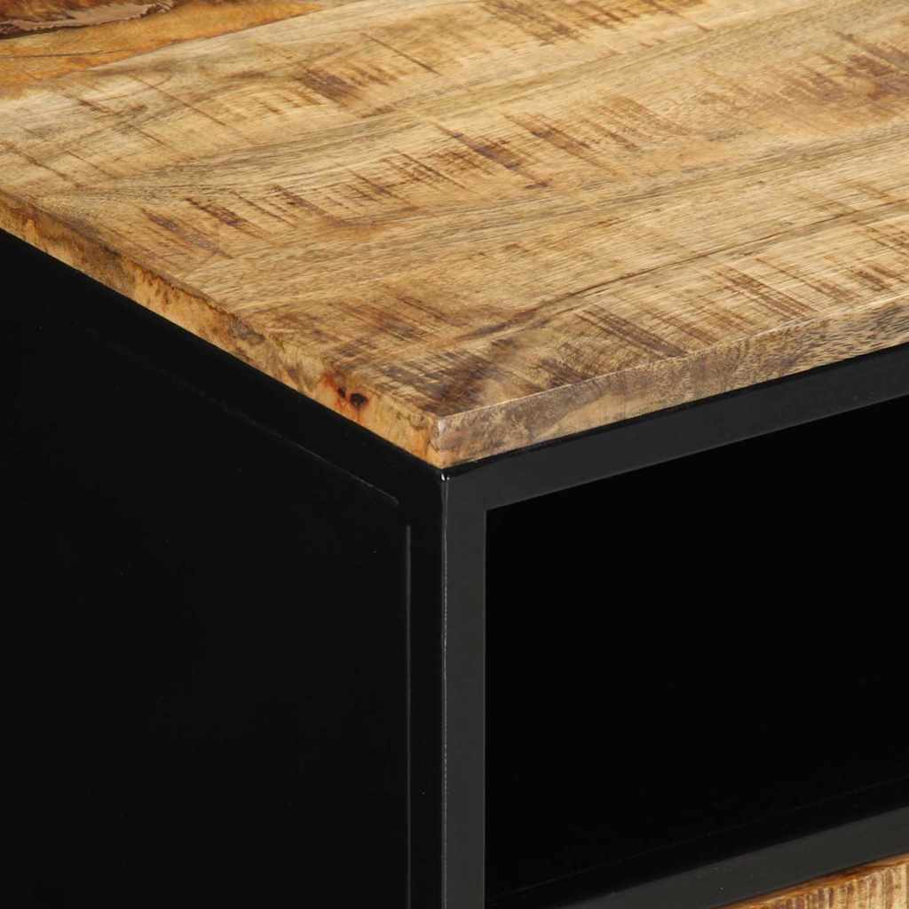 Table Basse en Bois de Manguier Originale-La-Fabrique-Industrielle