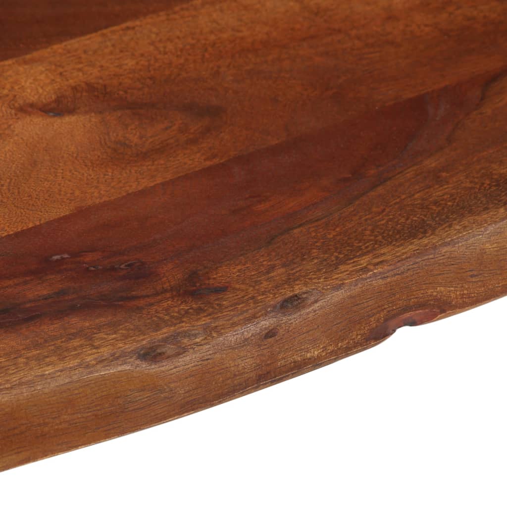 Table Basse en Bois et Pied Métal-La-Fabrique-Industrielle