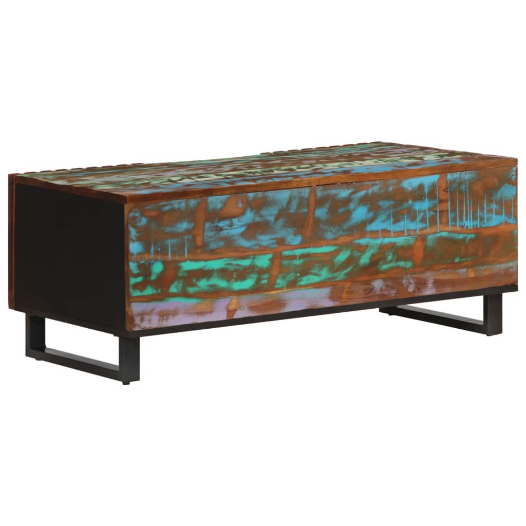 Table Basse en Fer et Bois au Style Design-La-Fabrique-Industrielle