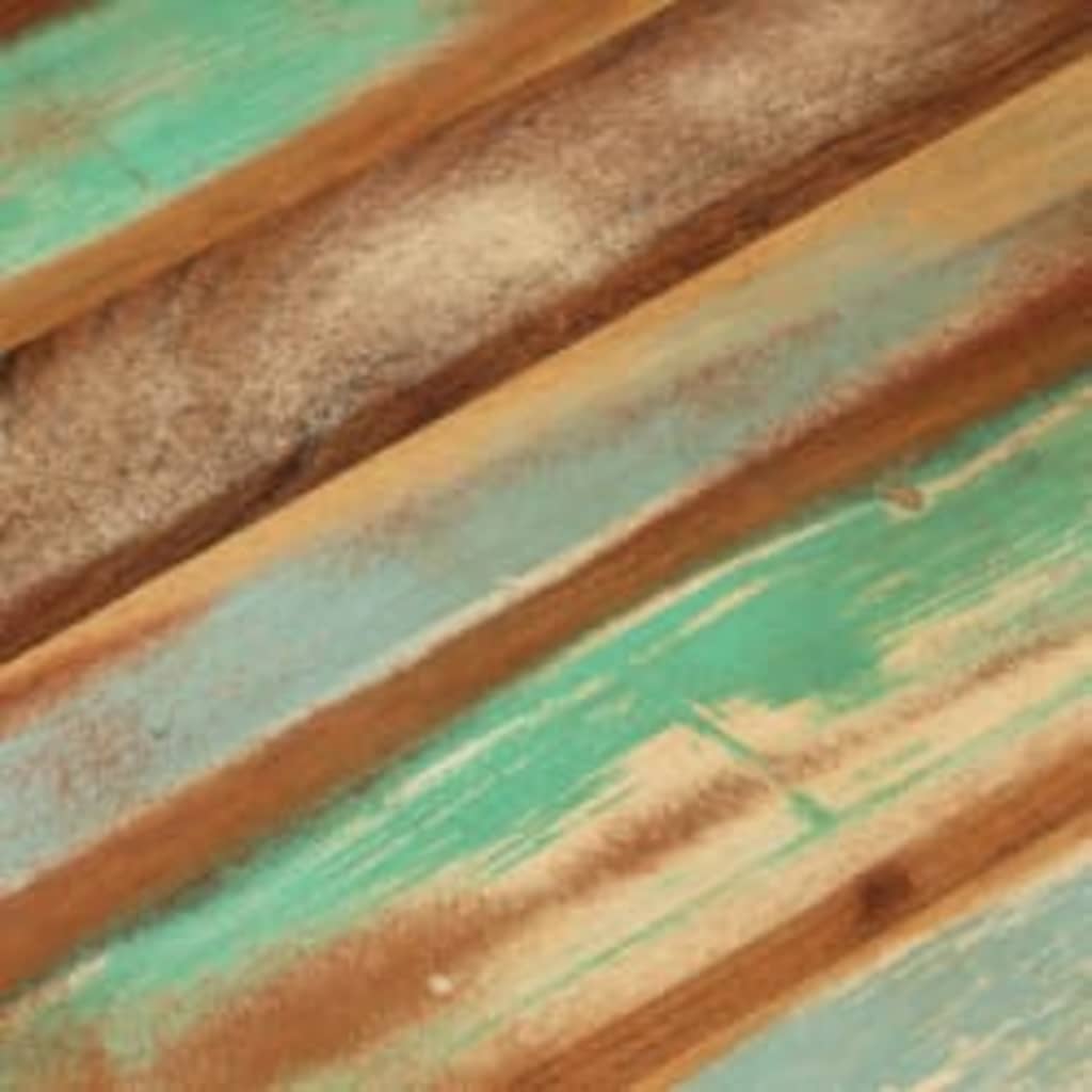 Table Basse en Forme de Bol avec Bois Recyclé-La-Fabrique-Industrielle