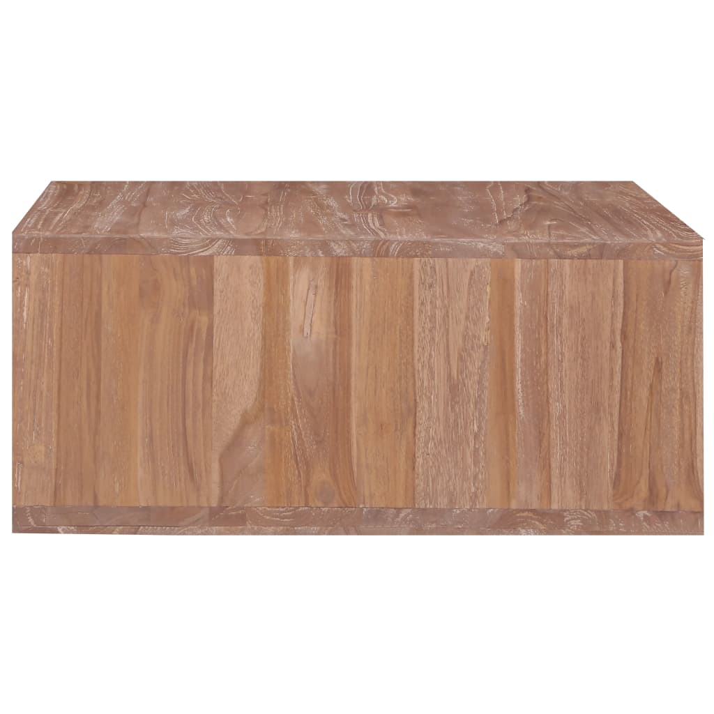 Table Basse en Teck au Style Industriel-La-Fabrique-Industrielle