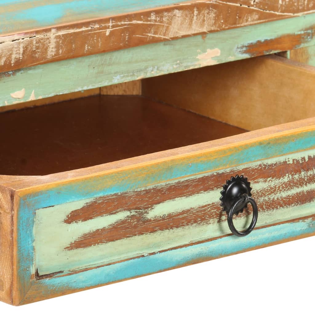 Table Console Authentique en Bois Vintage-La-Fabrique-Industrielle